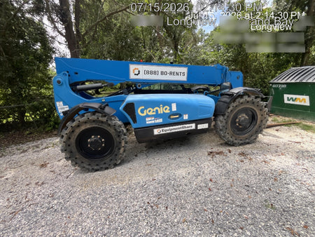 2020 Genie GTH-636 Cab/Heat/Air, Solid Tires, Work Lights, Beacon, Aux Hydraulics, Back up Alarm