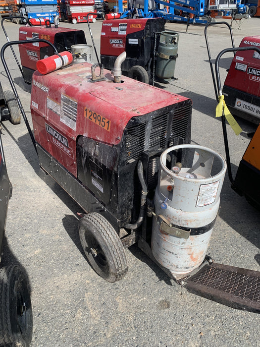 2021 Lincoln Electric Ranger 305 LPG K3430-1, Ranger 305 LPG, Undercarriage, Tank Holder & Strap, 10kw AC Gen, 25hp Kohler LPG Eng