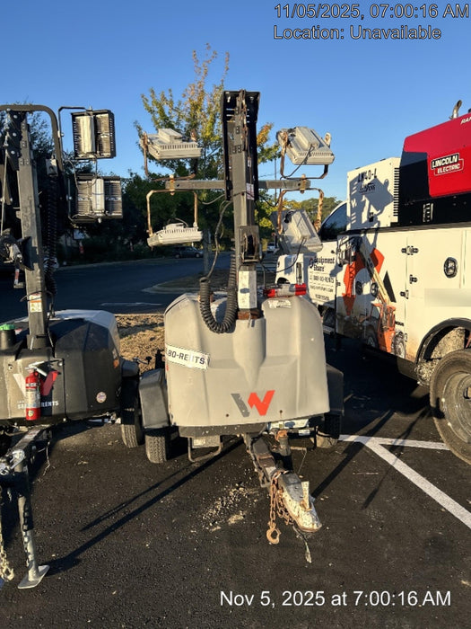 2019 Wacker Neuson LTV6K-LED LTV6K Light Tower, LED 300W, Telematics EQ SH Kubota