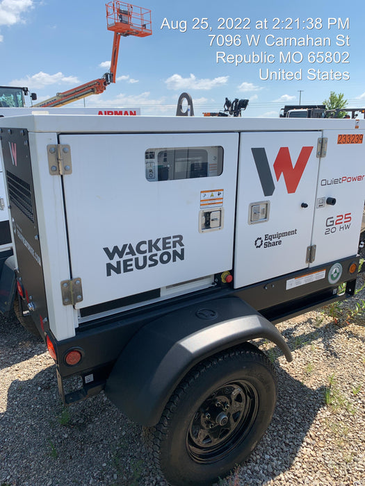 2022 WACKER NEUSON G25