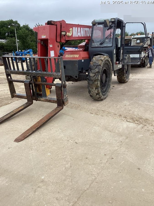 2018 Manitou 12042 Manitou MTA 12042 w/Cab/Heat/AC, Work Lights/Strobe, Aux Hyd, Solid Tires, Lift Hook, 66" Carriage, 72" Forks