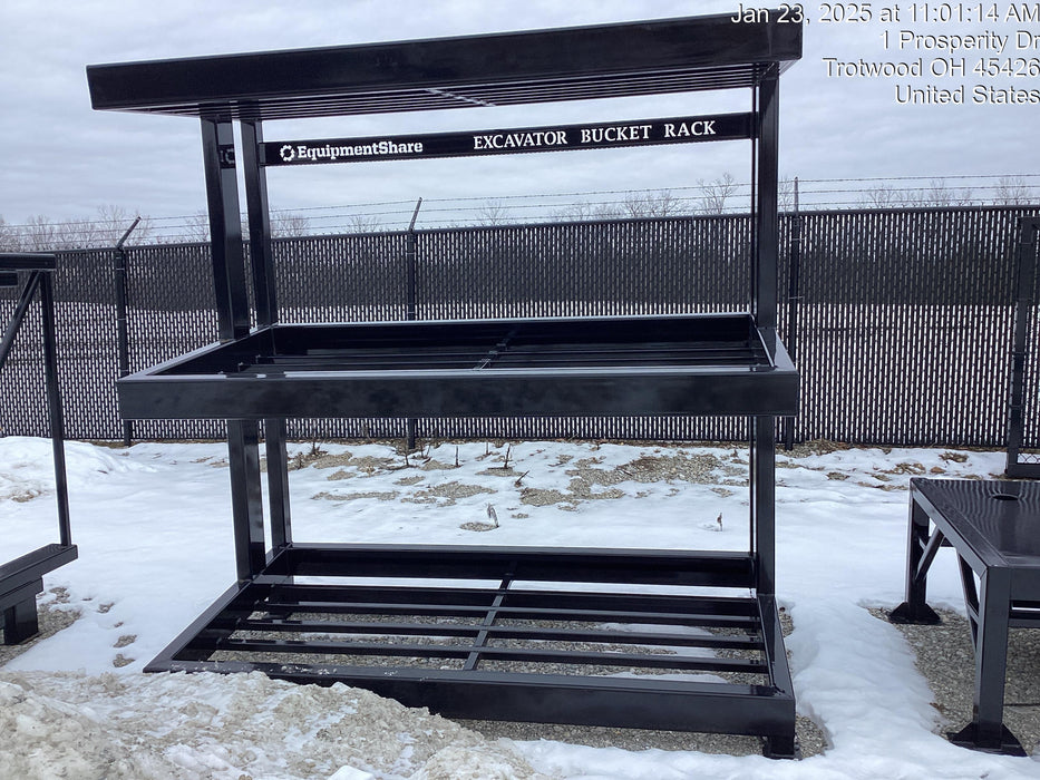 2024 FLUID POWER SUPPORT Excavator Bucket Rack