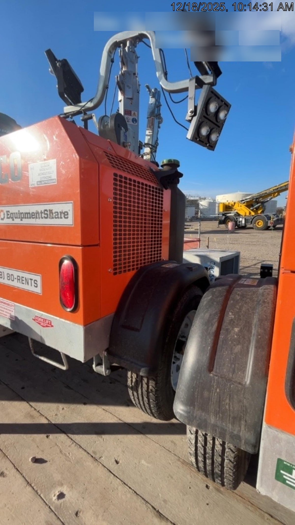 2024 Wanco WLTT-4MM4K Diesel, Deep Sea Controller, Shore Power Plug, Auto Start, (4) 350W LED Floodlights, 4kW Generator, 60 Gal Fuel Tank, 2" Ball, T3
