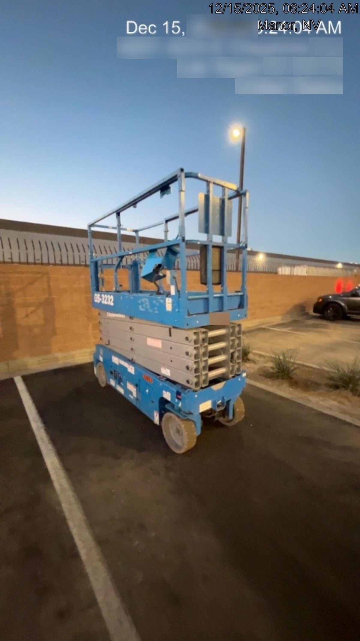 2019 Genie GS-3232 Standard Options