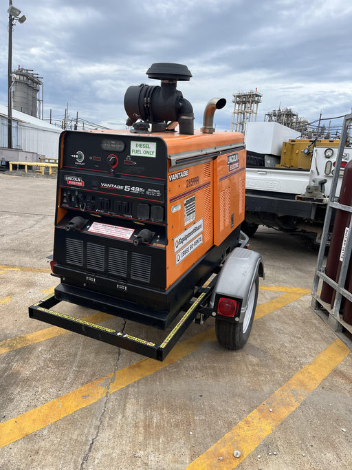 2022 Lincoln Electric Vantage 549X Crosslink Technology, Trailer Mounted, ES Decals, T3