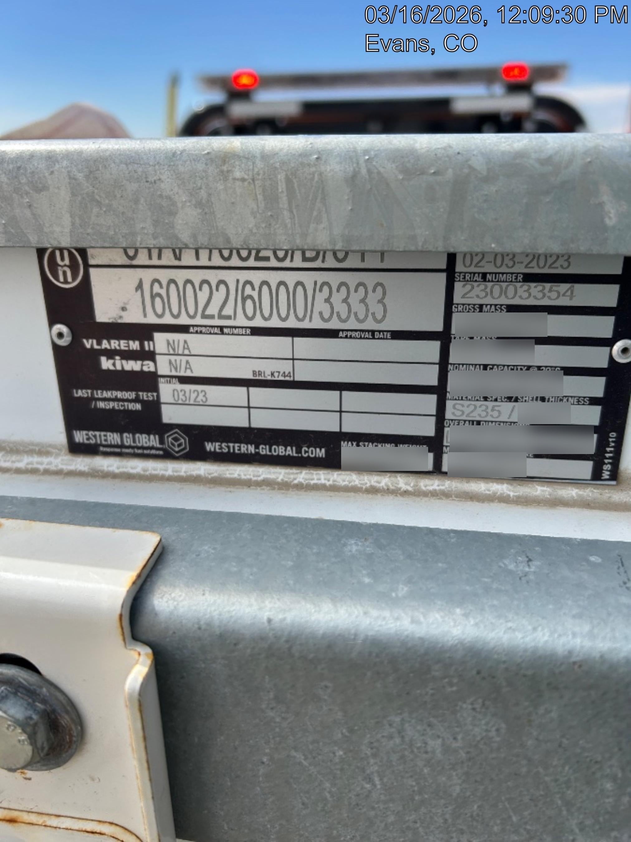 2024 WESTERN GLOBAL 20TCG-ES