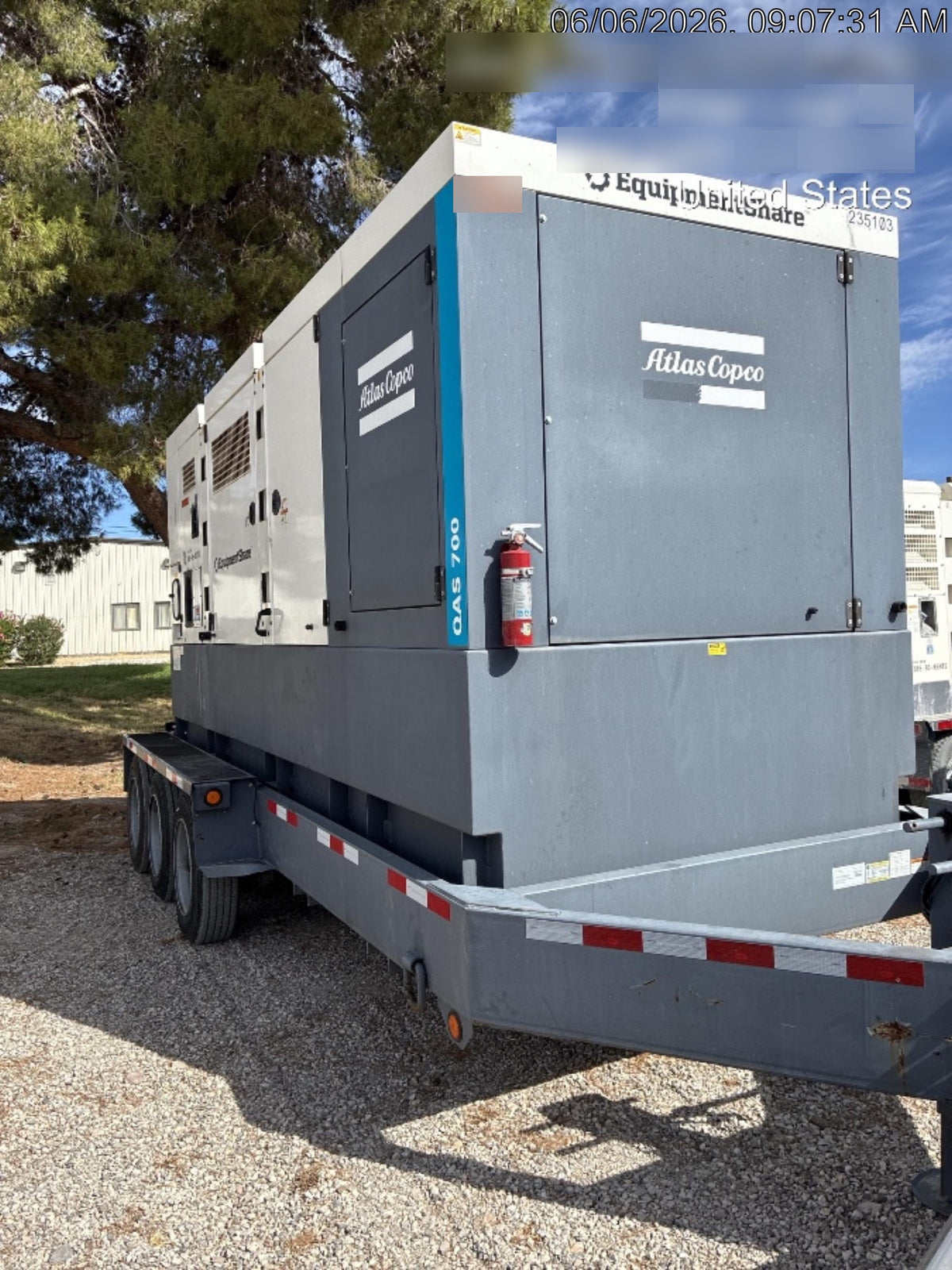 2022 ATLAS COPCO QAS 700