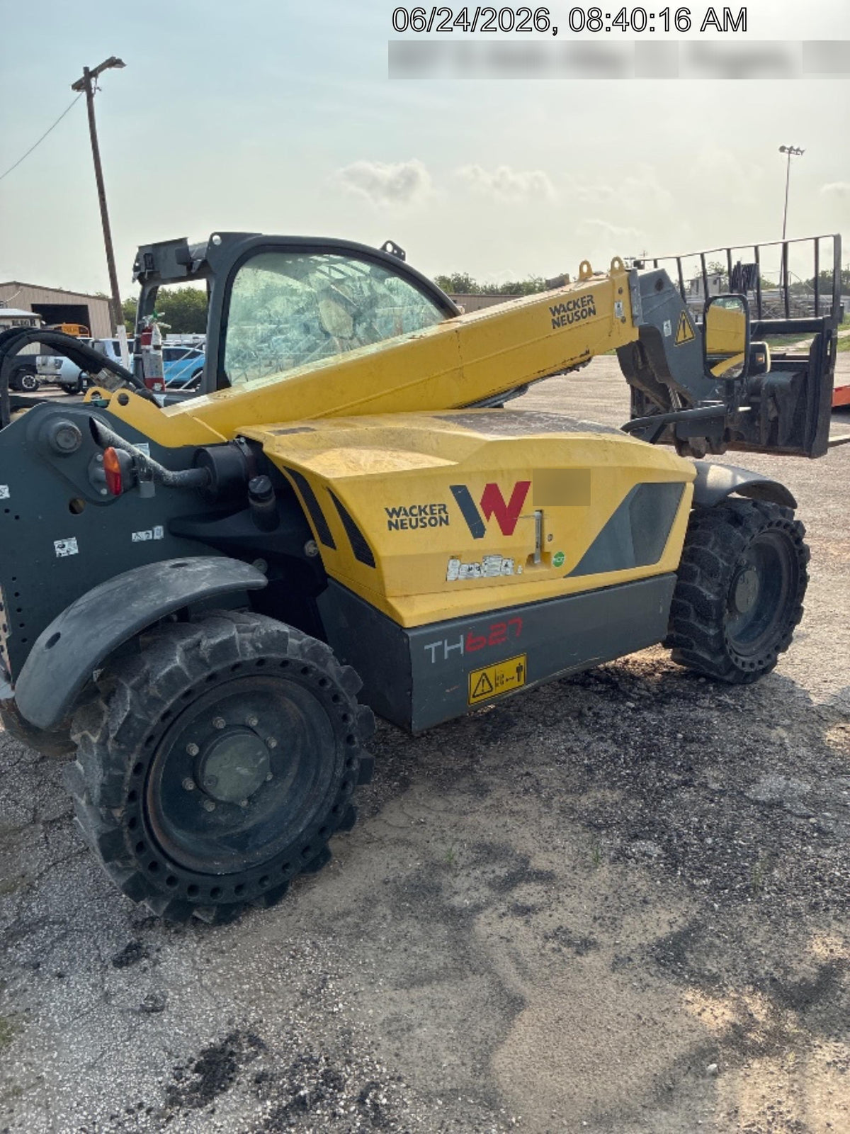 2018 WACKER NEUSON TH627