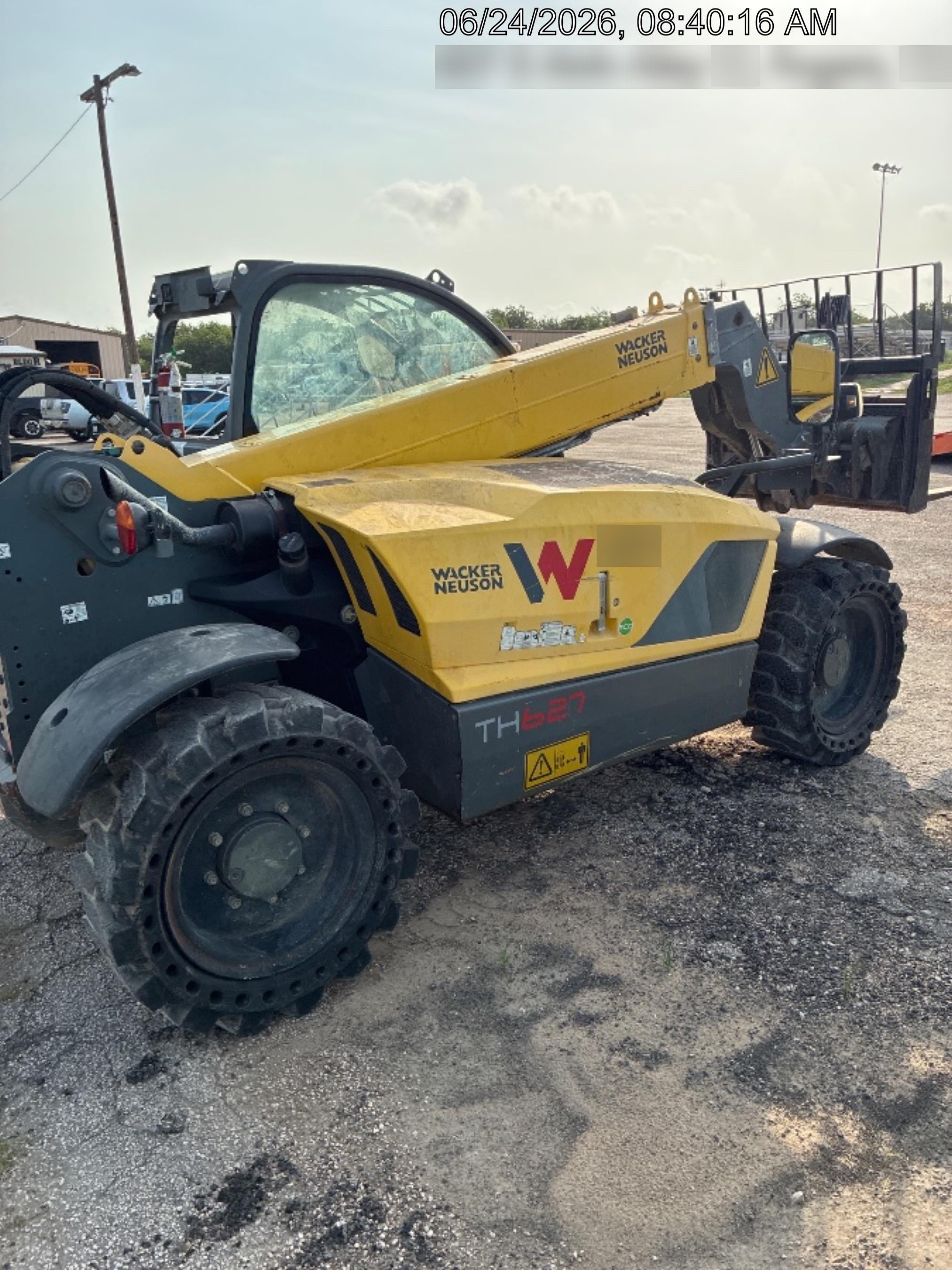 2018 WACKER NEUSON TH627