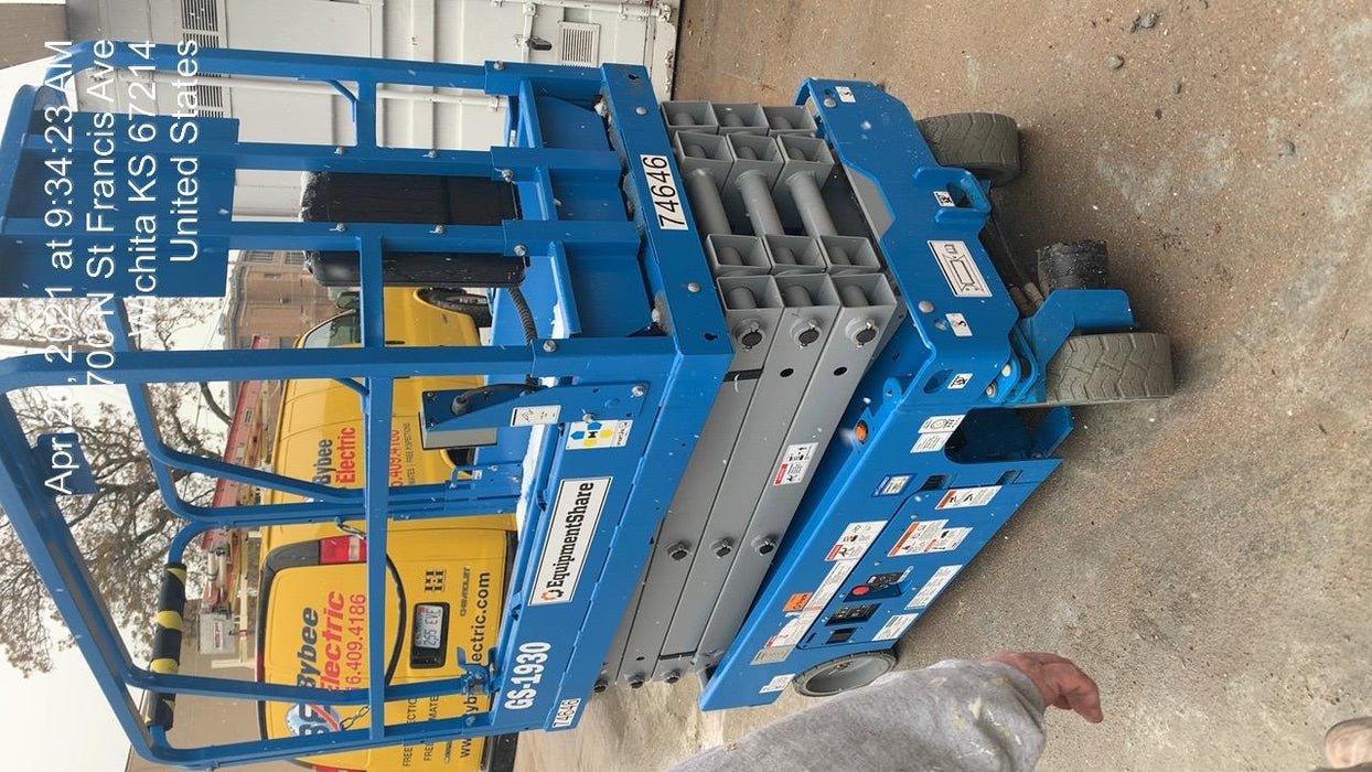 2020 Genie GS-1930 Fixed rails with chain entry gate - Pre A92.20