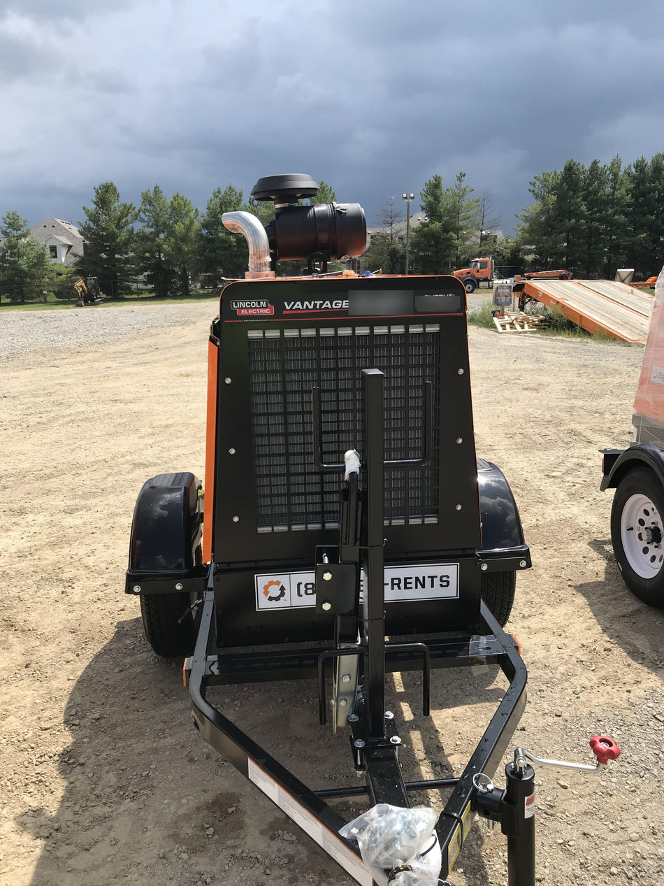 2021 Lincoln Electric Vantage 549X Ready Pak 3, ORANGE (includes trailer, cable rack, fender light kit)