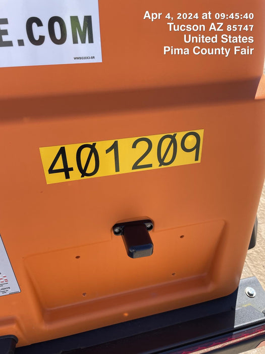 2024 Generac MLT2 Diesel, Flex Switch 120V Input, Powerzone Controller, 
(4) 320W LED Lights, 4kW Generator, 39.9 Gal Fuel Tank, 2" Ball, T3