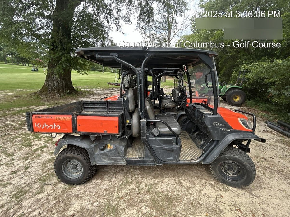2021 Kubota RTV-X1140W-H Plastic Canopy, Windshield Acrylic Clear, LED Strobe Light, Wire Harness Kit, Back up Alarm