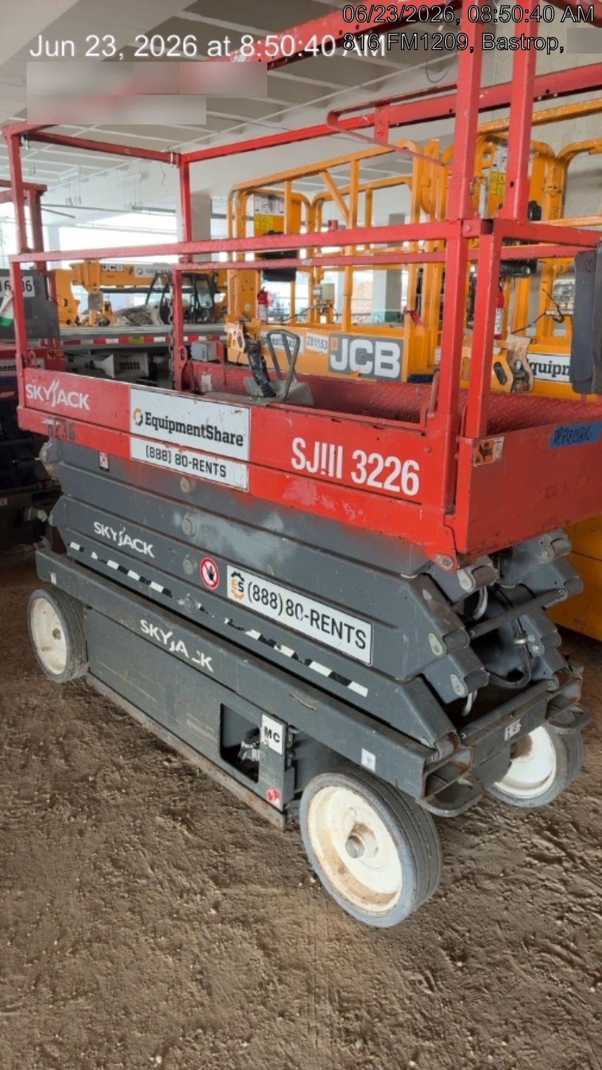 2018 Skyjack SJIII-3226 Skyjack SJIII3226 Scissor Lift w/Trojan Batteries