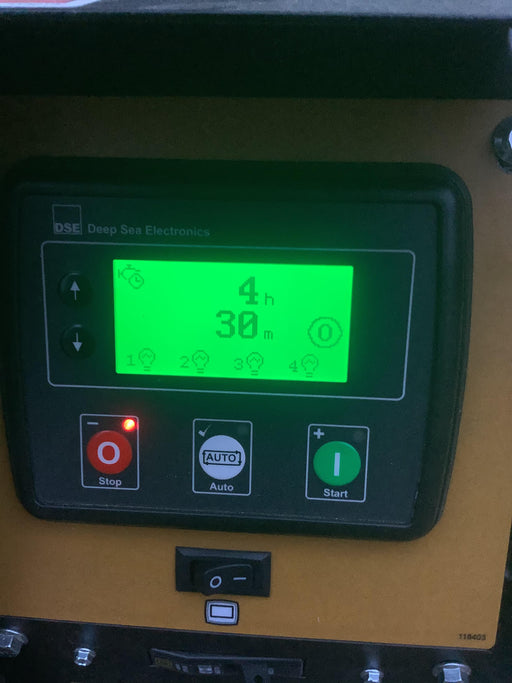 2021 Allmand NLV3GR (4) LED Light Fixture 350W, 23' Vertical Mast, 3kW Prime, Towable, Deep Sea L401, Leveling Jacks, Yanmar T4F 5.8hp