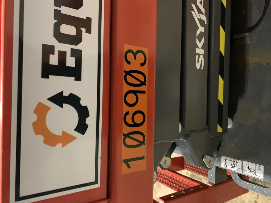 2020 Skyjack SJIII-3219 Solid NM Tires, Half height spring hinged entry gate, Dual Beacons, 800W Inverter