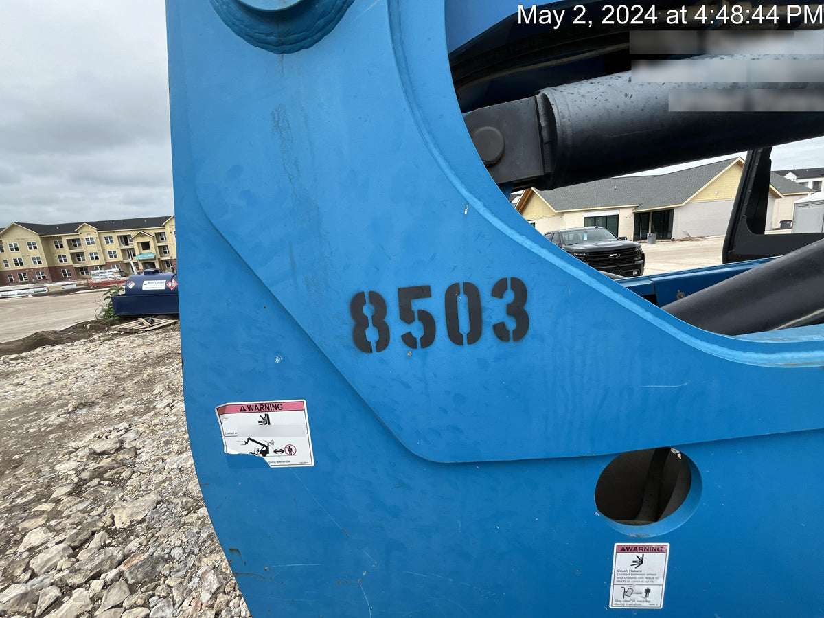 2018 Genie GTH-636 Genie GTH-636 w/Open ROPS, FF Tires, Work Light/Beacon, 48" Carriage and Forks