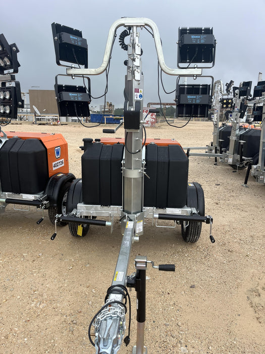 2024 Wanco WLTT-4MM4K Diesel, Deep Sea Controller, Shore Power Plug, Auto Start, (4) 350W LED Floodlights, 4kW Generator, 60 Gal Fuel Tank, 2" Ball, T3