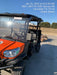 2022 Kubota RTV-X1140W-H Plastic Canopy, Windshield Acrylic Clear, LED Strobe Light, Wire Harness Kit, Back up Alarm