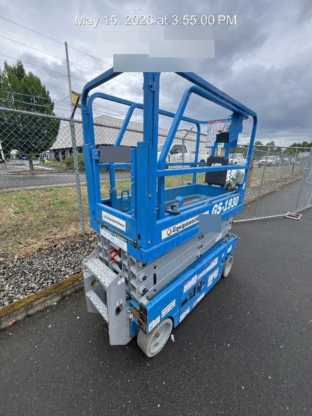 2019 Genie GS-1930 Half Height Swing Gate, 800W Inverter