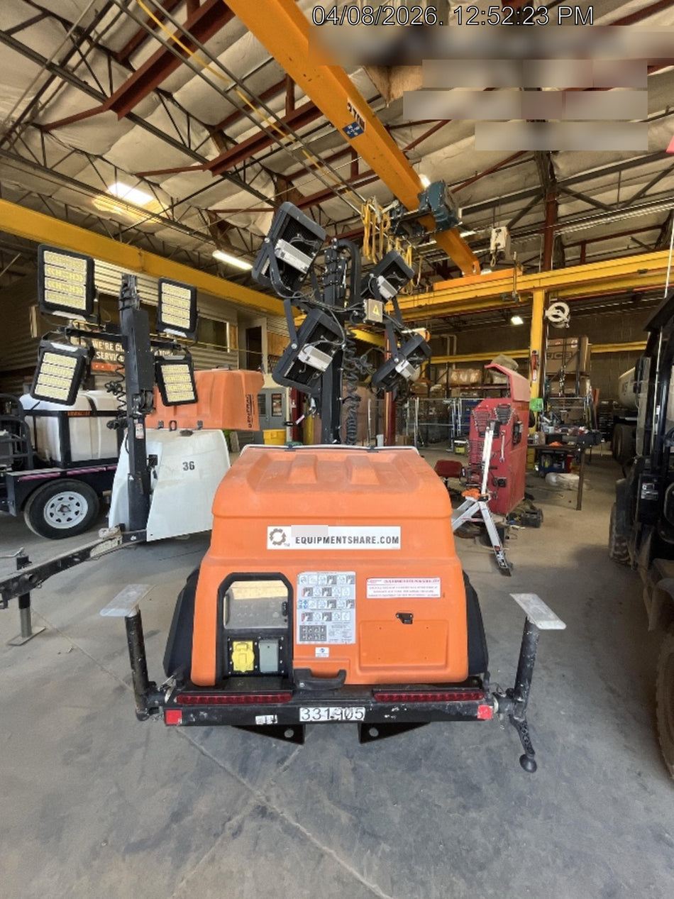 2023 Generac MLT2 Diesel, Flex Switch 120V Input, Powerzone Controller, (4) 320W LED Lights, 4kW Generator, 39.9 Gal Fuel Tank, 2" Ball, T3