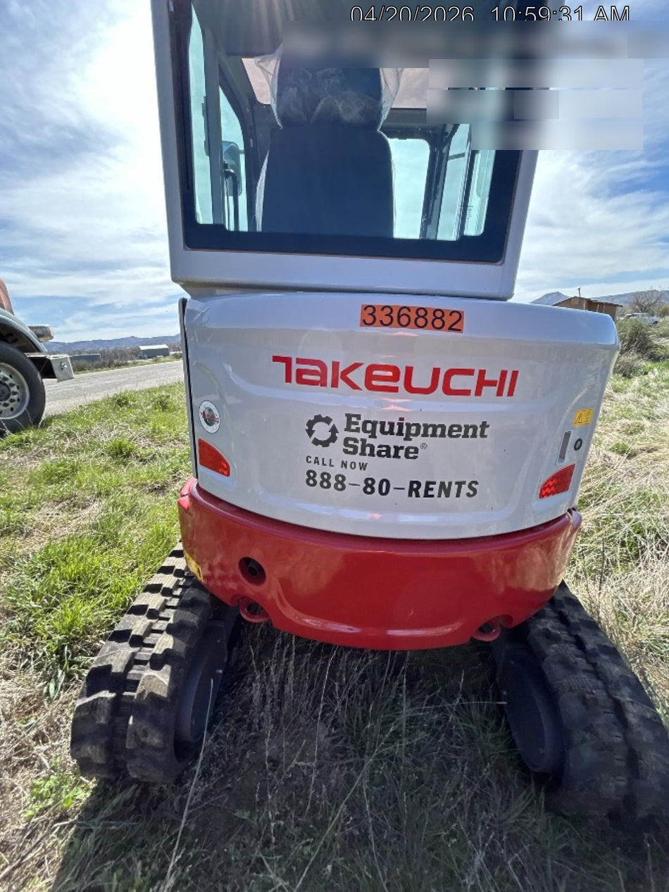 2023 TAKEUCHI TB335R2-CR