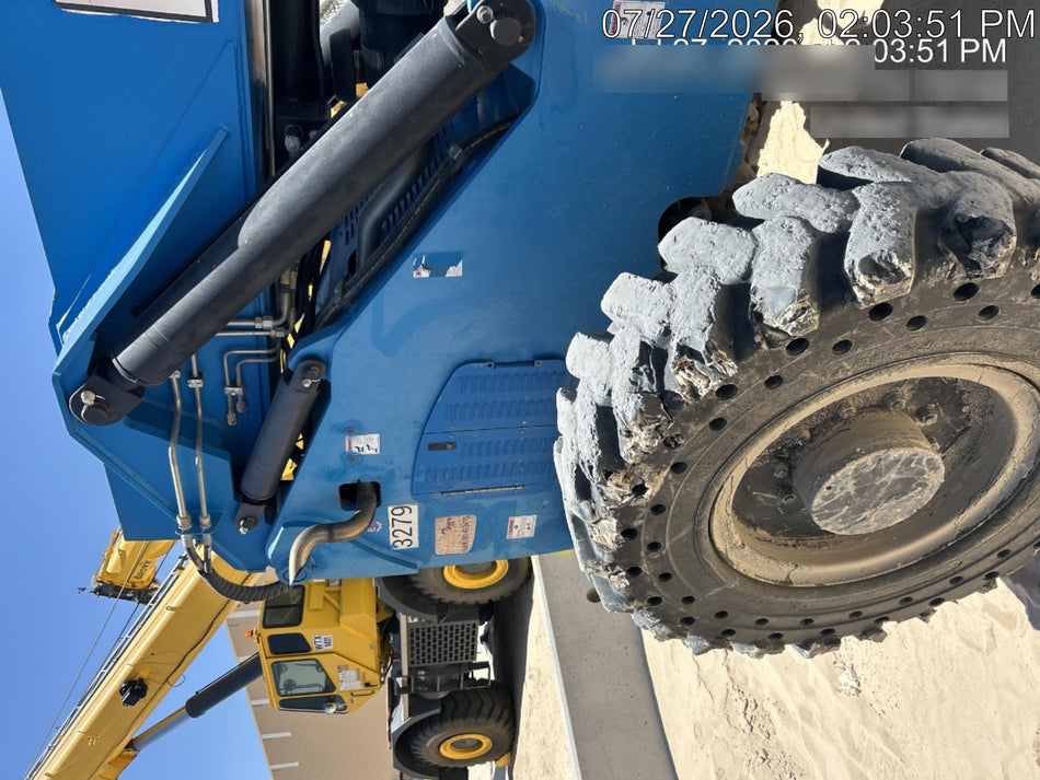 2017 Genie GTH-1056 Solid Tires, 60" carriage, Light Kit, Open ROPS