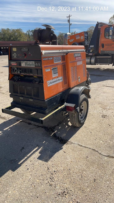 2021 Lincoln Electric Vantage 549X Ready Pak 3, ORANGE (includes trailer, cable rack, fender light kit)