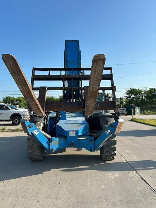 2019 Genie GTH-1056 Cab/Heat/AC, Solid RT Tires, LED Work Lights, Beacon 60" QA Carriage, 60" Forks