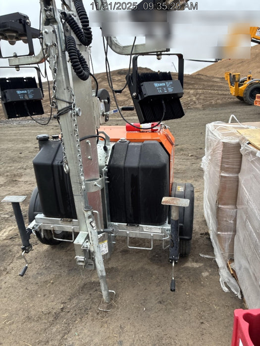 2024 Wanco WLTT-4MM4K Diesel, Deep Sea Controller, Shore Power Plug, Auto Start, (4) 350W LED Floodlights, 4kW Generator, 60 Gal Fuel Tank, 2" Ball, T3