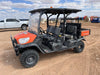 2022 Kubota RTV-X1140W-H Plastic Canopy, Windshield Acrylic Clear, LED Strobe Light, Wire Harness Kit, Back up Alarm