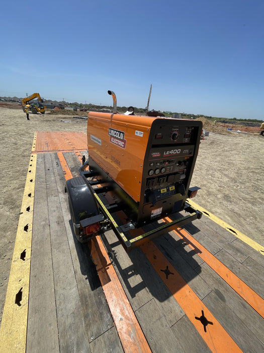 2022 Lincoln Electric LE400 Kubota V1505, Trlr, Cable Rack, Light Kit, ES Decals, T3