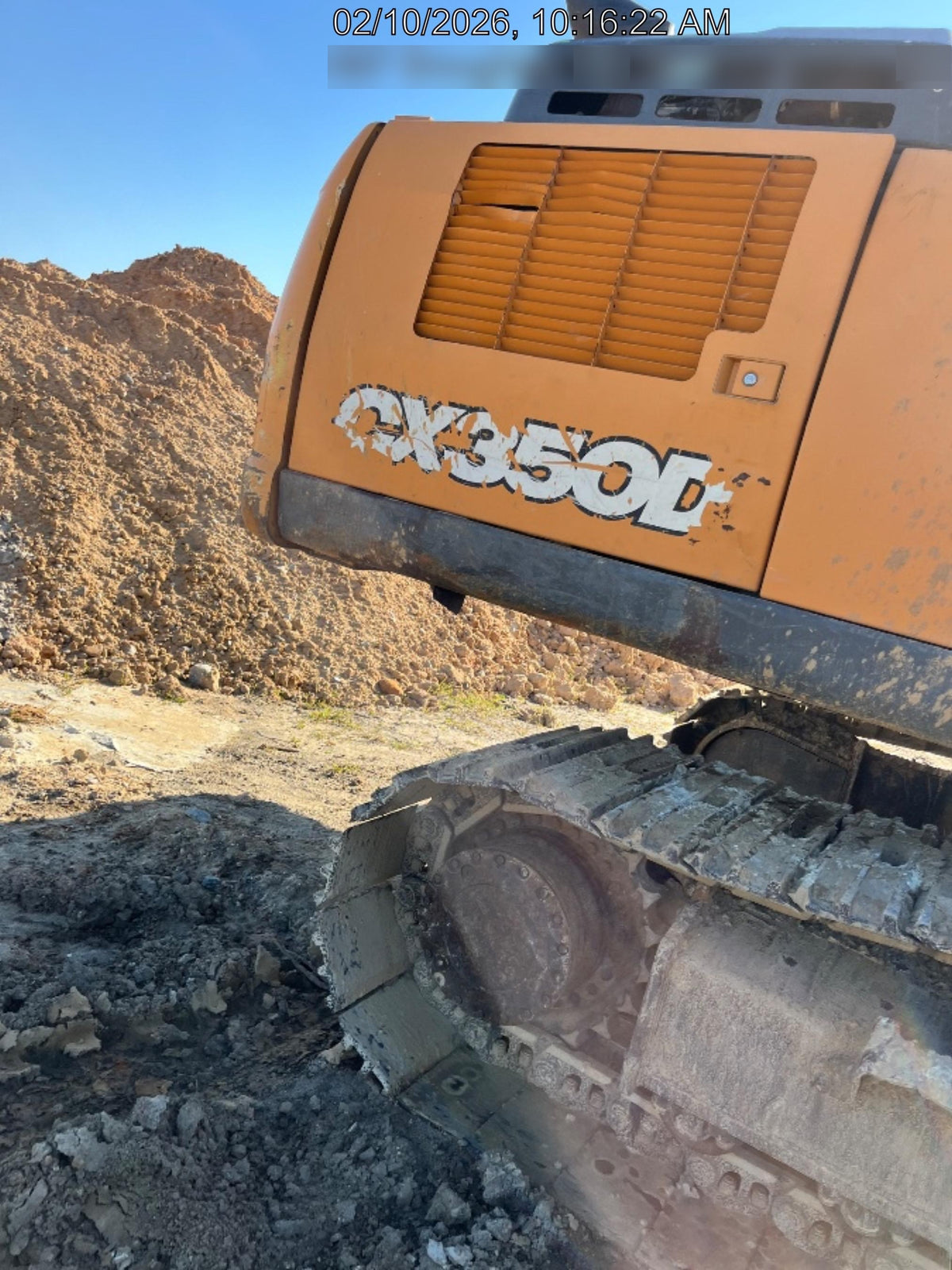 2017 CASE CX350D