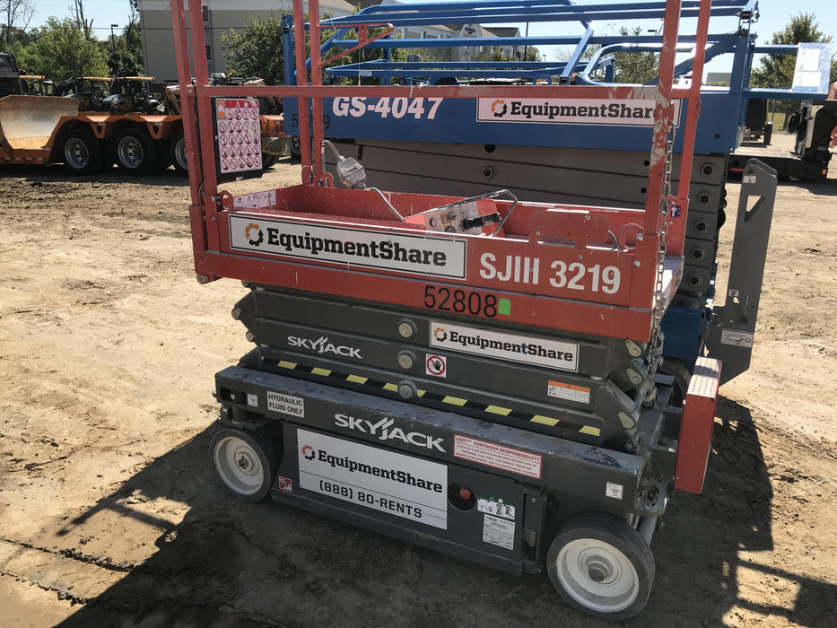 2019 Skyjack SJIII-3219 Standard Options, Trojan Batteries