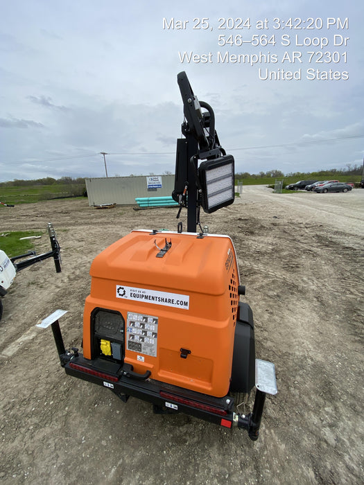 2024 Generac MLT2 Diesel, Flex Switch 120V Input, Powerzone Controller, 
(4) 320W LED Lights, 4kW Generator, 39.9 Gal Fuel Tank, 2" Ball, T3