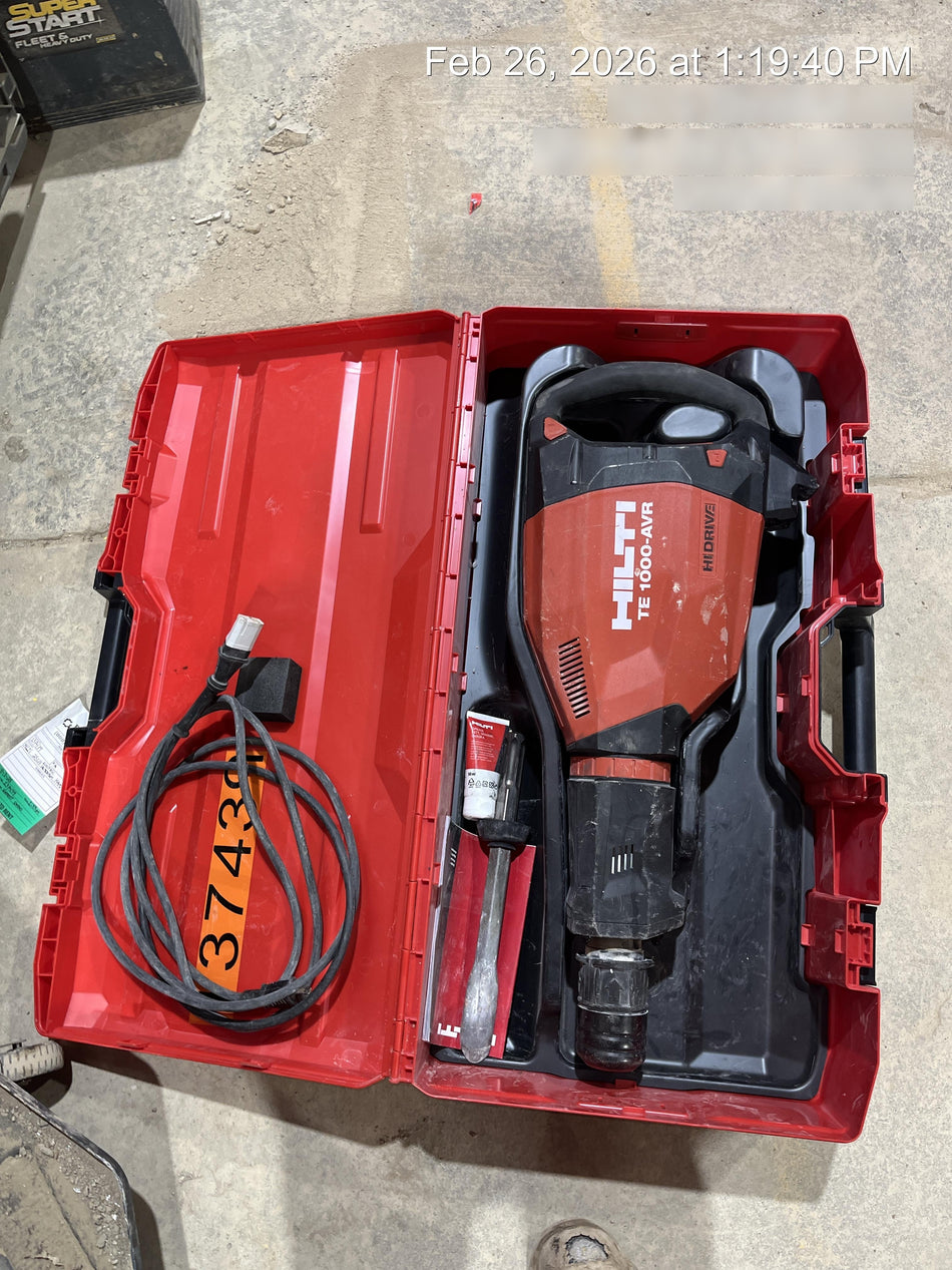 2021 HILTI TE 1000-AVR