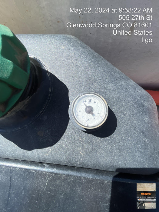 2022 Allmand NLV3GR (4) LED Light Fixture 350W, 23' Vertical Mast, 3kW Prime, Towable, ES Decals, T3