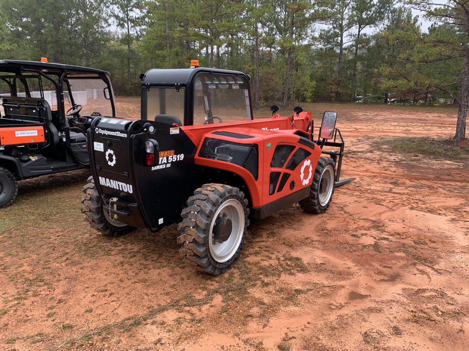 2020 Manitou MTA5519 Canopy, Solid Tires, Work Lights, Beacon, Aux Hydraulics, Back up Alarm, Mirrors, ES Keypad