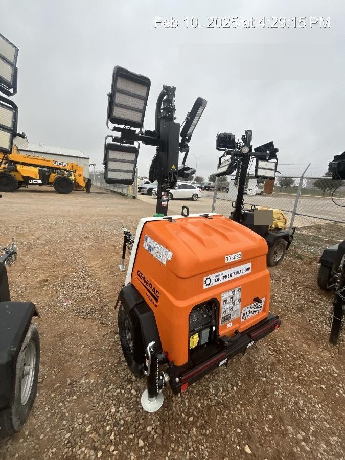 2024 Generac MLT2 Diesel, Flex Switch 120V Input, Powerzone Controller, 
(4) 320W LED Lights, 4kW Generator, 39.9 Gal Fuel Tank, 2" Ball, T3