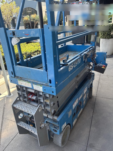 2020 Genie GS-1930 Solid Non Marking Tires, Beacon, Folding rails with half height swing gate