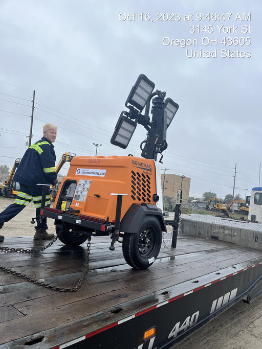 2023 Generac MLT2 Diesel, Flex Switch 120V Input, Powerzone Controller, 
(4) 320W LED Lights, 4kW Generator, 39.9 Gal Fuel Tank, 2" Ball, T3