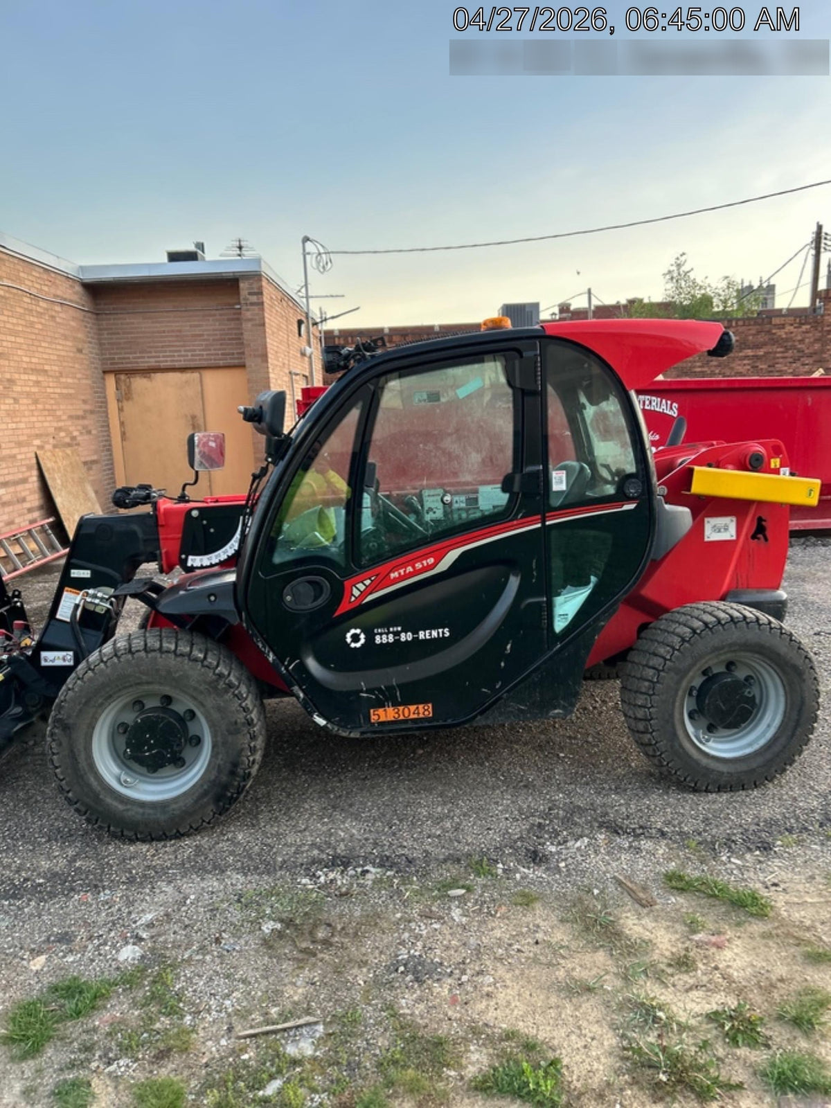 2025 MANITOU MTA519