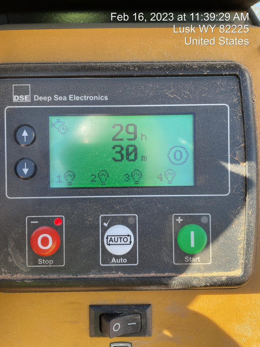 2022 Allmand NLV3GR (4) LED Light Fixture 350W, 23' Vertical Mast, 3kW Prime, Towable, ES Decals, T3