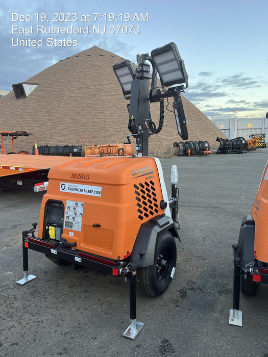 2023 Generac MLT2 Diesel, Flex Switch 120V Input, Powerzone Controller, (4) 320W LED Lights, 4kW Generator, 39.9 Gal Fuel Tank, 2" Ball, T3