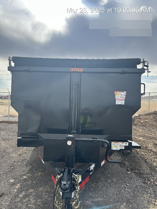 2024 TEXAS PRIDE TRAILERS 14'L x 7'W 5 Cu Yd Trunnion Hydraulic Dump