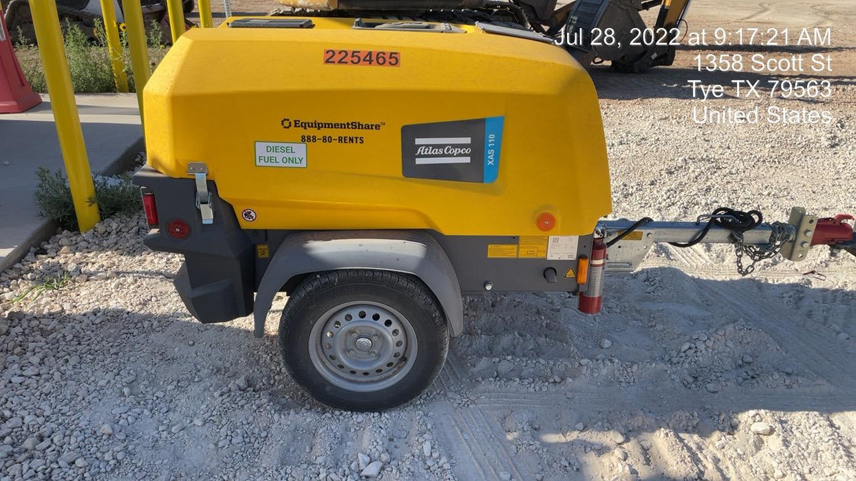 2022 ATLAS COPCO XAS 110