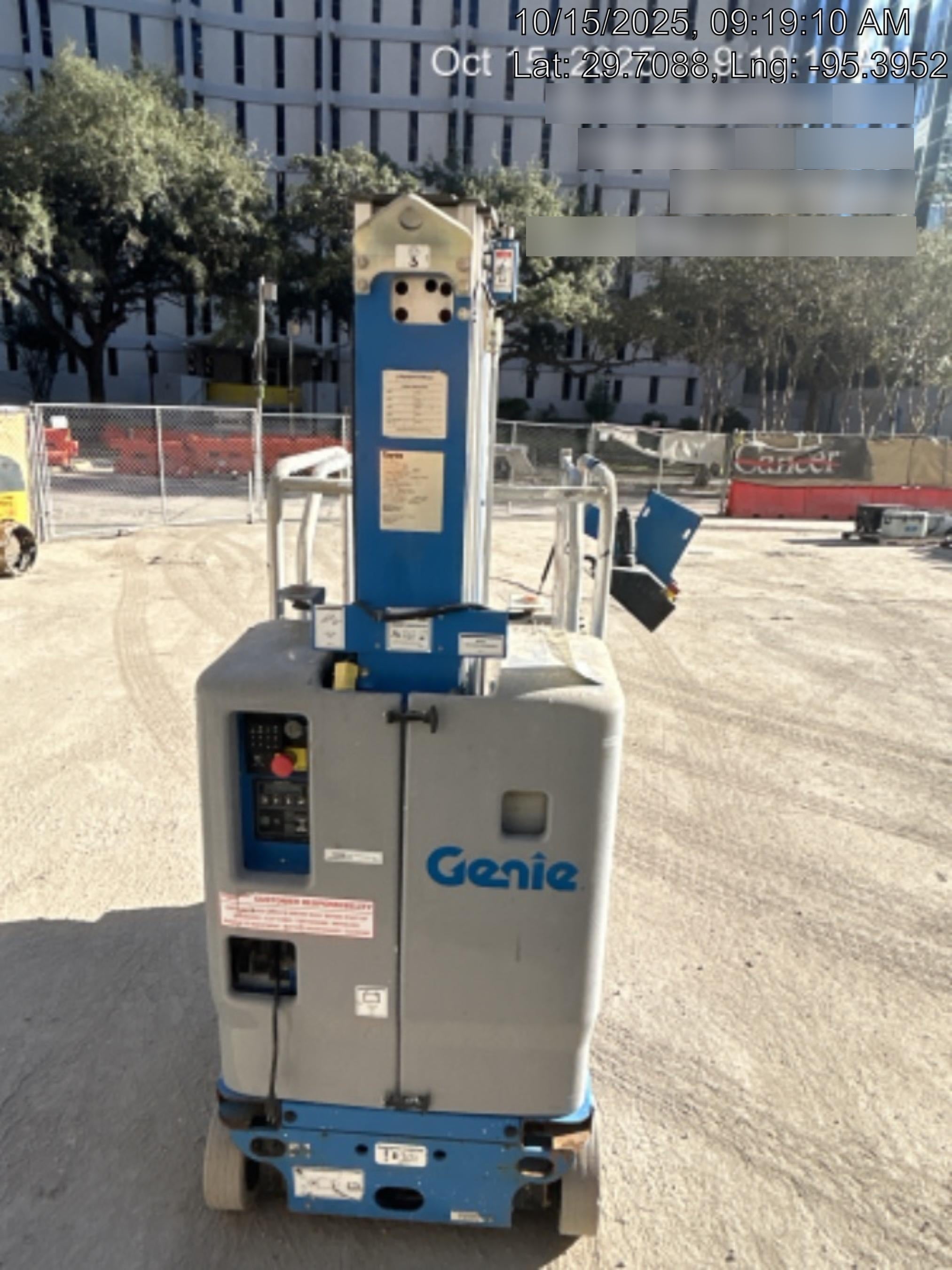 2019 GENIE GR-20
