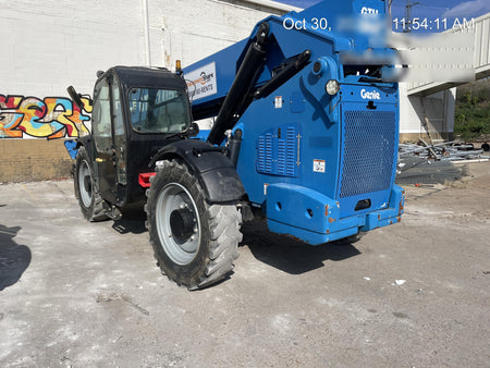 2019 Genie GTH-1056 Cab/Heat/AC, FF Tires, LED Work Lights, Beacon 60" QA Carriage, 60" Forks