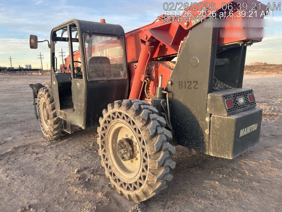 2018 Manitou MTA10055 Manitou MTA 10055 w/Open ROPS, Work Lights/Strobe, Aux Hyd, Solid Tires, Lift Hook, 66" Carriage, 60" Forks