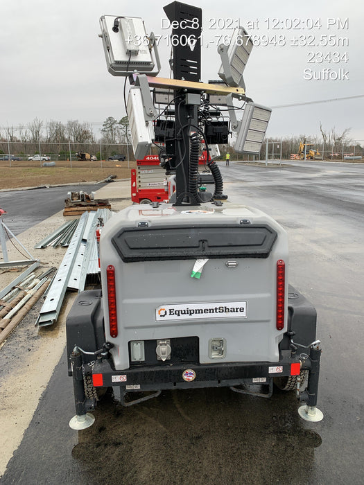 2020 Wacker Neuson LTV6K LTV6K-METAL HALIDE LIGHT TOWER 60HZ KUBOTA LED 300